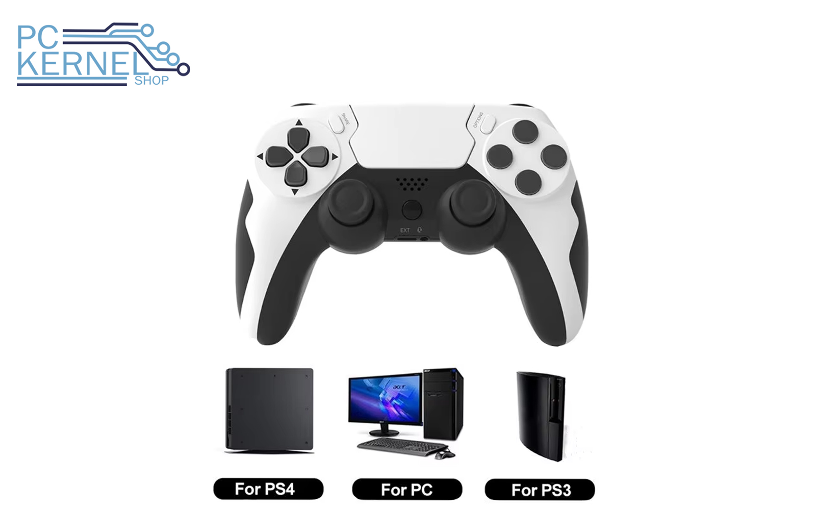 Control Inalámbrico para Sony PS3 | PS4 | PC Bluetooth Recargable