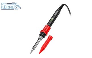 Cautín Profesional Digital Temperatura Ajustable y Puntas Intercambiables